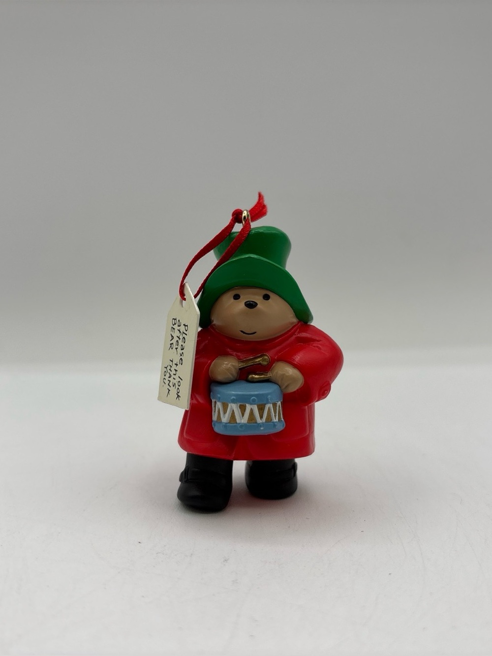 Hallmark Keepsake Dated 1989 Vintage Paddington Bear Handcrafted Ornament
